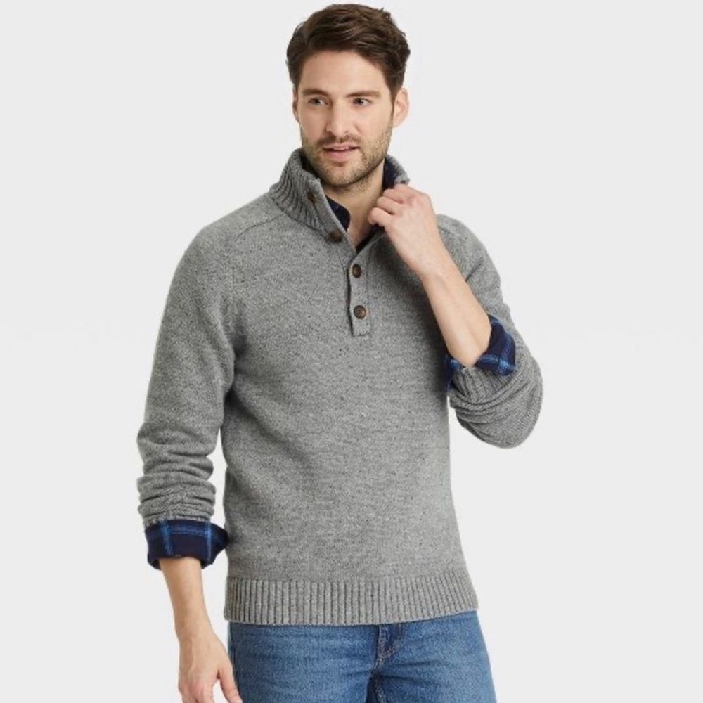GOODFELLOW & CO. Men’s Pullover Sweater Sz L